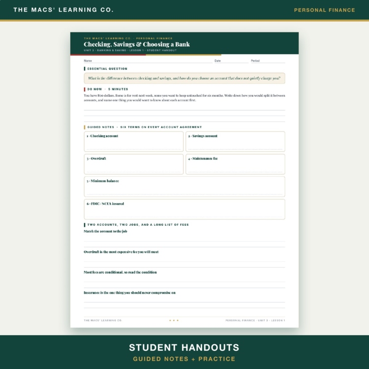 Personal Finance current product preview 3